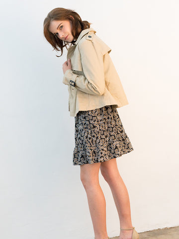 Crop Coat Jacket