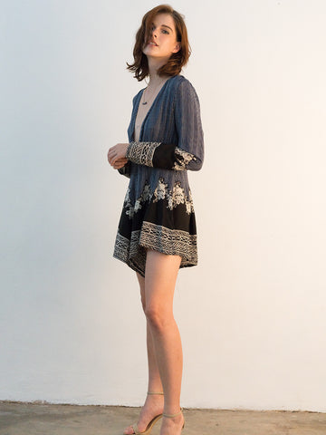 Striped Floral Jumper