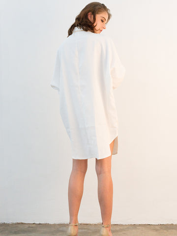 Oversized Shirt Dress