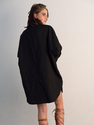Oversized Shirt Dress